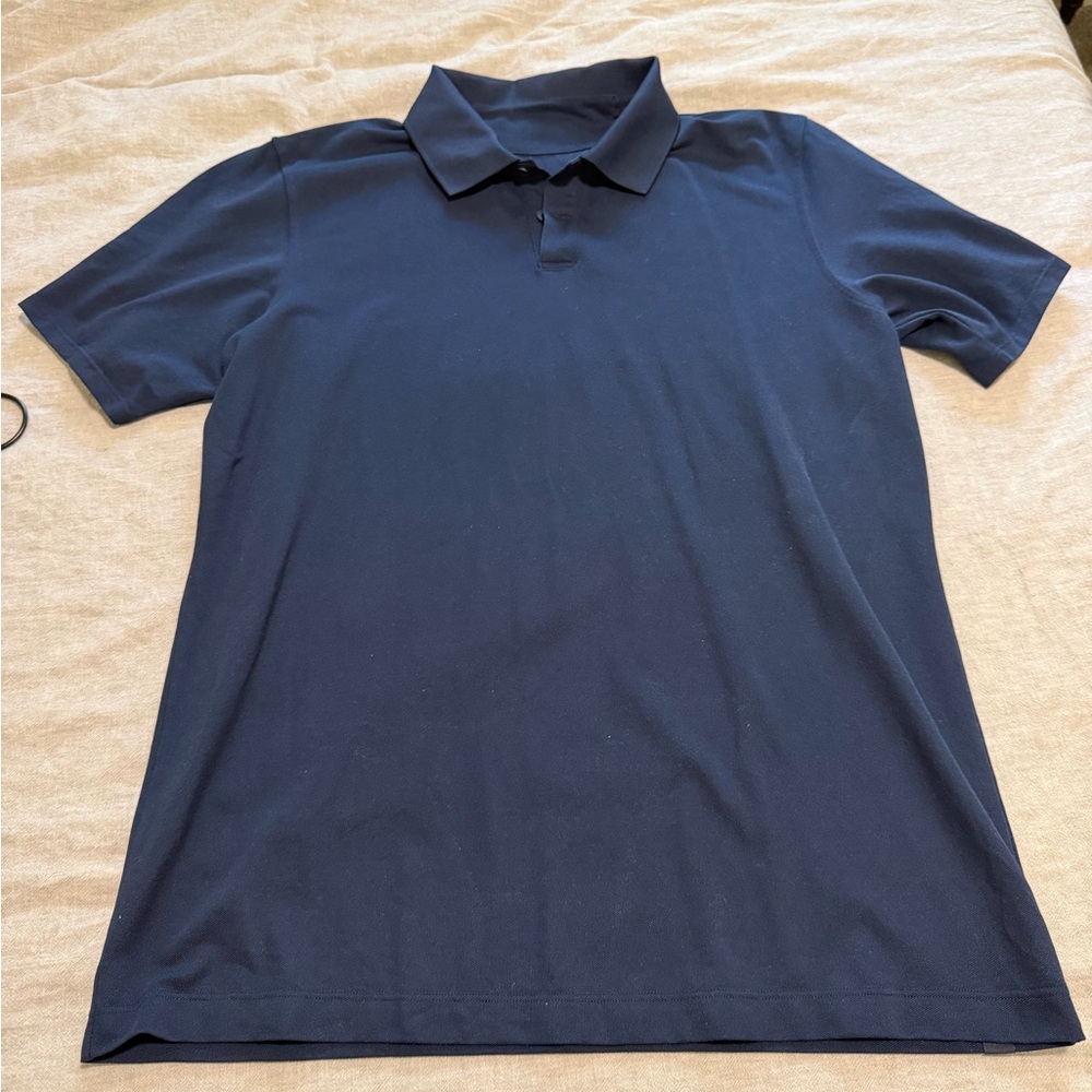 lululemon athletica Navy Men's Polo Shirt - L